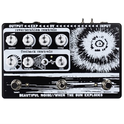 ゲリラセール中‼️ WHEN THE SUN EXPLODES ファズ Beautiful Noise Effects When The Sun Explodes Lo Fi Reverb