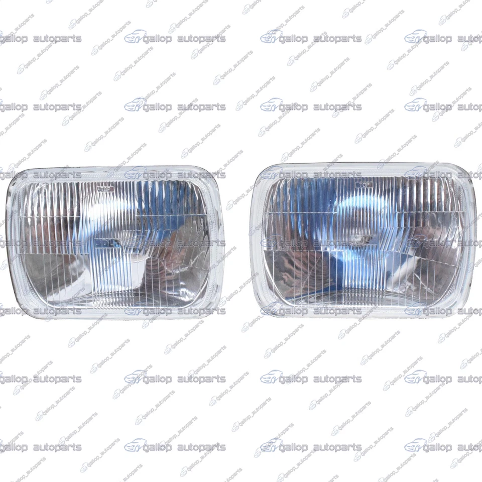 Pair 5x7" H4 Headlight Upgrade Kit for Hilux Ute 60/55w Rectangle Headlamp - image 4 of 4
