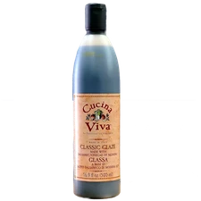 Cucina Viva Balsamic Classic Glaze w/Balsamic Vinegar of Modena, 16.9 floz 500ml