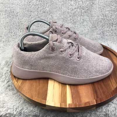 Allbirds Wool Runners WR Sneakers Womens Lilac Knit Casual Running Shoes 
