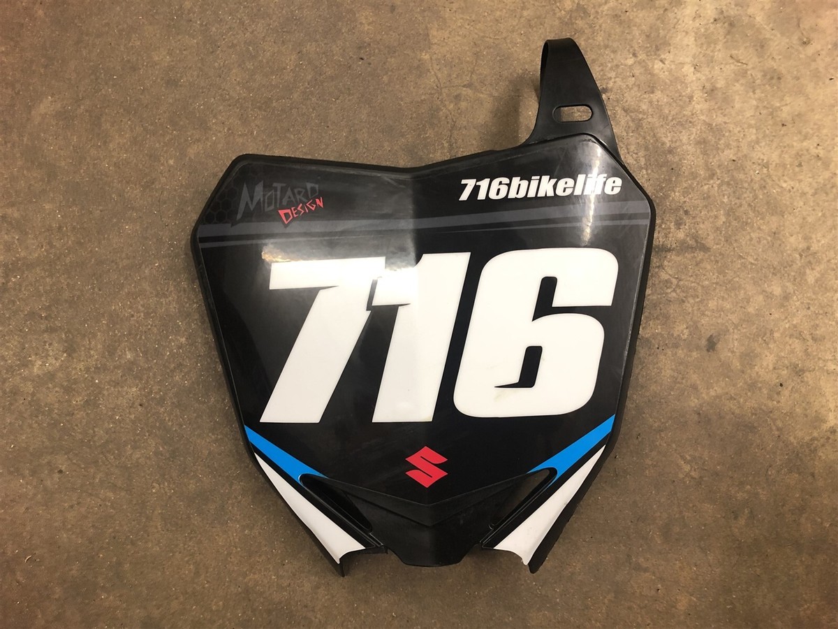Suzuki RMX450Z RMZ RMX450 RMX 450 08-15 16 17 18 19 Front Number