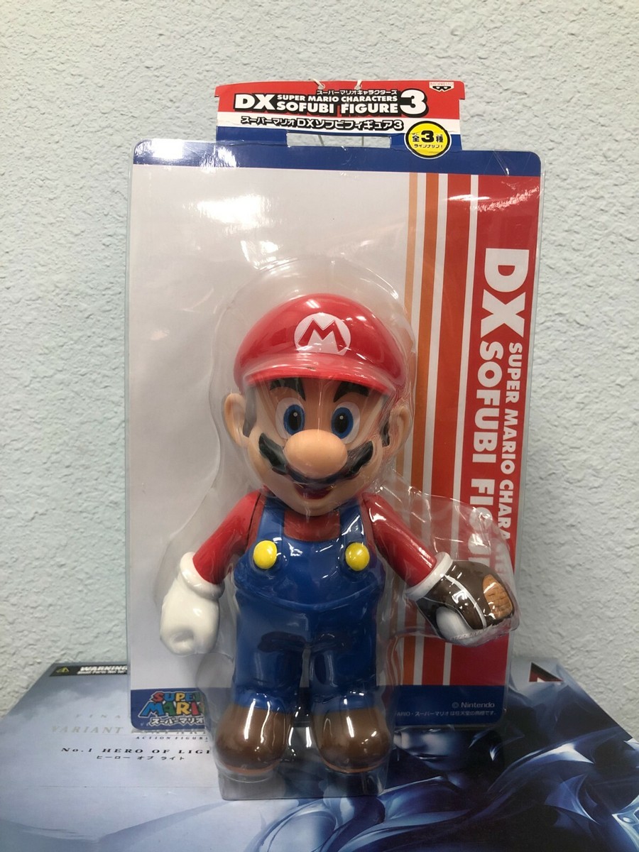 スーパーマリオ　dxソフビフィギュア　ベースボール Super Mario DX SOFUBI Series 3 MARIO with Glove & Baseball 8