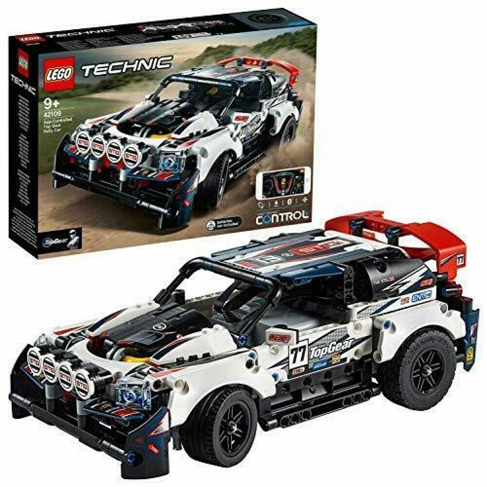 LEGO TECHNIC App-Controlled Top Gear Rally Car 42109 9+ 5702016617481
