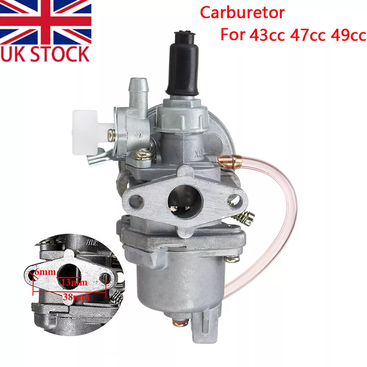 13mm 2 Stroke 47cc 49cc Mini Moto ATV Quad Dirt Bike Carburetor
