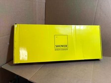 3-Spray Patterns with 2.5 GPM 10 in. Wall Mount Dual Shower Heads MATTE BLACK