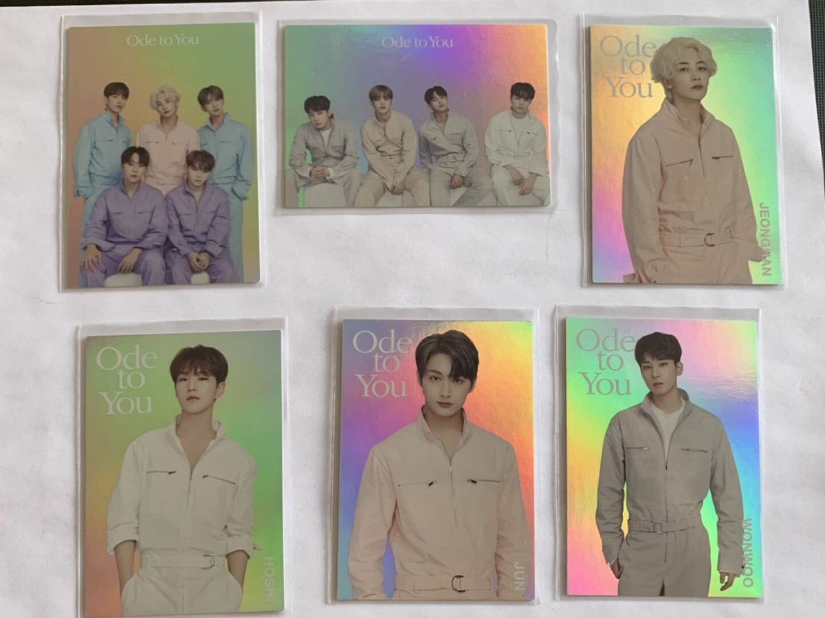 SEVENTEEN - SEVENTEEN ワールドツアー Ode to You トレカ SEVENTEEN Trading Card 2019 Ode to You World Tour in JAPAN