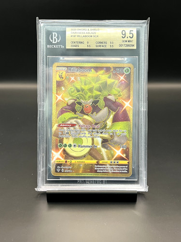 Rillaboom graded BGS 9.5 for sale on eBay