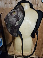 Cammo Archery  SAS Mossy Oak Treestalker Vest Hunter Safety Syst READ GUC 11781