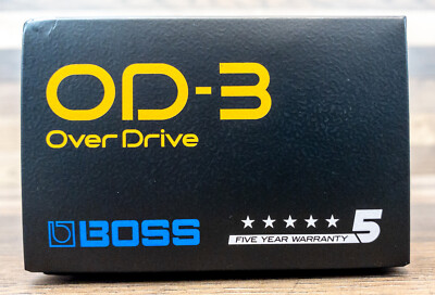 Boss OD3 Overdrive Guitar Effect Pedal w/Dual-Stage