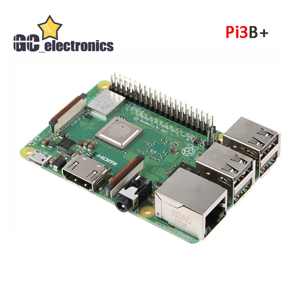 Raspberry Pi 3 B plus 3B+ Model B+ Plus 1.4GHz ARM Cortex-A53 OEM Version - Image 4 of 4