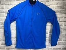 Nike Dri Fit Full Zip Running Jogging Performance Lightweight Jacket Mens M
