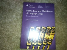Teaching Co Great Courses DVDs      MYTHS LIES HALF-TRUTHS of LANGUAGE USAGE new