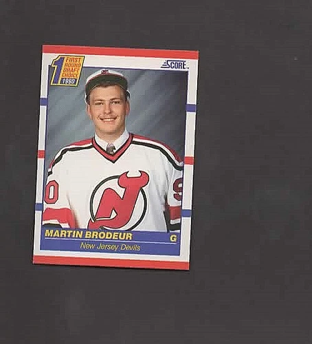 1990 Score MARTIN BRODEUR ***HOFer*** Rookie Card
