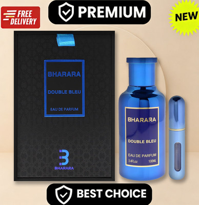 Bharara Double Bleu Eau De Parfum For Men 100ml/ 3.4 oz Spray New In Box