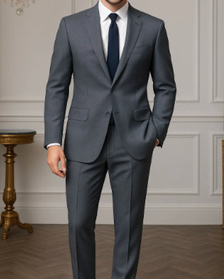 2025 BROOKS BROTHERS Madison Gray Full Suit 42R Wool