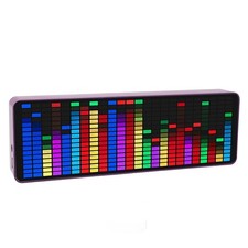 Acouto Music Spectrum Display Analyzer 384 LED 624 Segment Ythm Multicolor
