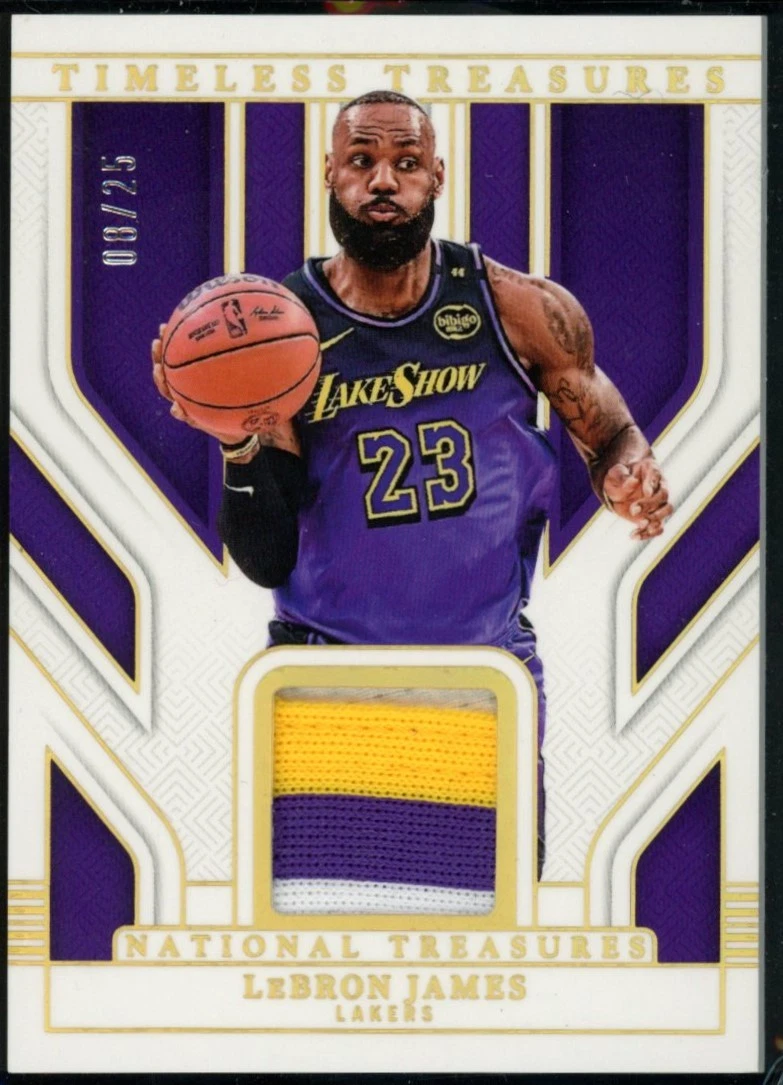 Panini National Treasures - LeBron James #TTM-LBJ 2024-25 for sale