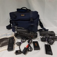 Sony Handycam CCD-FX411 Video 8 Camcorder Bundle Remote Case FOR PARTS REPAIR
