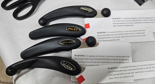 New Miracle Blade III The Perfection Series Knife Set - Picture 5 of 10