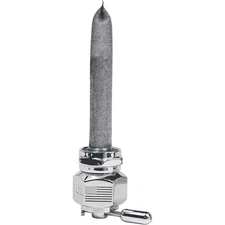 Pingel Fuel Valve - Flag Chrome - 22mm - Hex 6311CHL