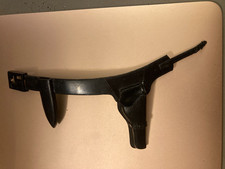 Vintage 1960's Johnny West Black Holster with Knife Sheath