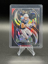 2024 Panini Select - Premier Level Hunter Henry #160 Black & Red Shock Prizm