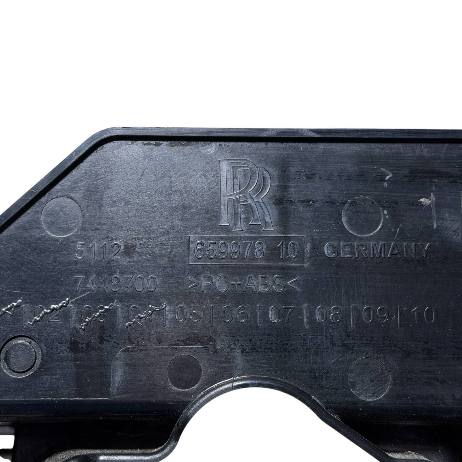 2018 2019 2020 2021 2022-2024 ROLLS ROYCE CULLINAN REAR BUMPER BRACKET SUPPORT