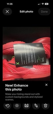 Kobe 6 Reverse Grinch Men's Size 9