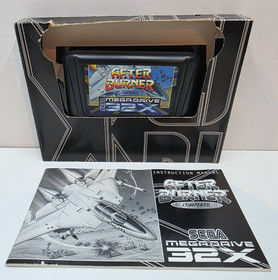 After Burner Complete - Sega Mega Drive 32X - With Instructions - Retro - Boxed