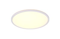 Reality Led-Deckenleuchte Emra Ø42 Cm Weiß Matt Memory Funktion Deckenlampen