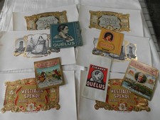 alte Werbung-Reklame -Werbung für Zigarren-Zigarenkiste -Verpackung für Zigarren