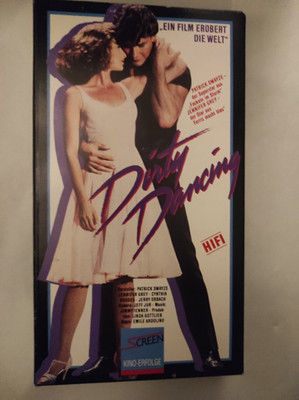 Dirty Dancing VHS , Videokassette , Klassiker , Kult , Patrick Swayze , FSK 12