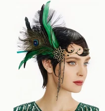 HEADBAND BABEYOND, Great Gatsby-Inspired 1920s Flapper Headband