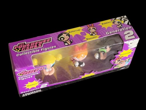 Powerpuff Girls Generation 2 Bubbles Blossom Buttercup 1.5in Collectible Figures - Picture 5 of 10