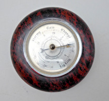 #F Vintage Serpentine Weathermaster Barometer
