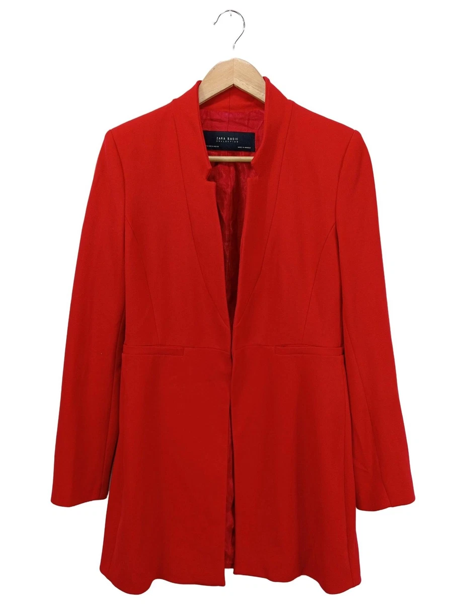 Tailleur Jupe Veste Gilles Dufour 100% Laine Rouge - Taille 38, Neuf Avec étiquettes