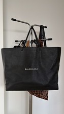 Balenciaga Shopper Tasche Paperback schwarz