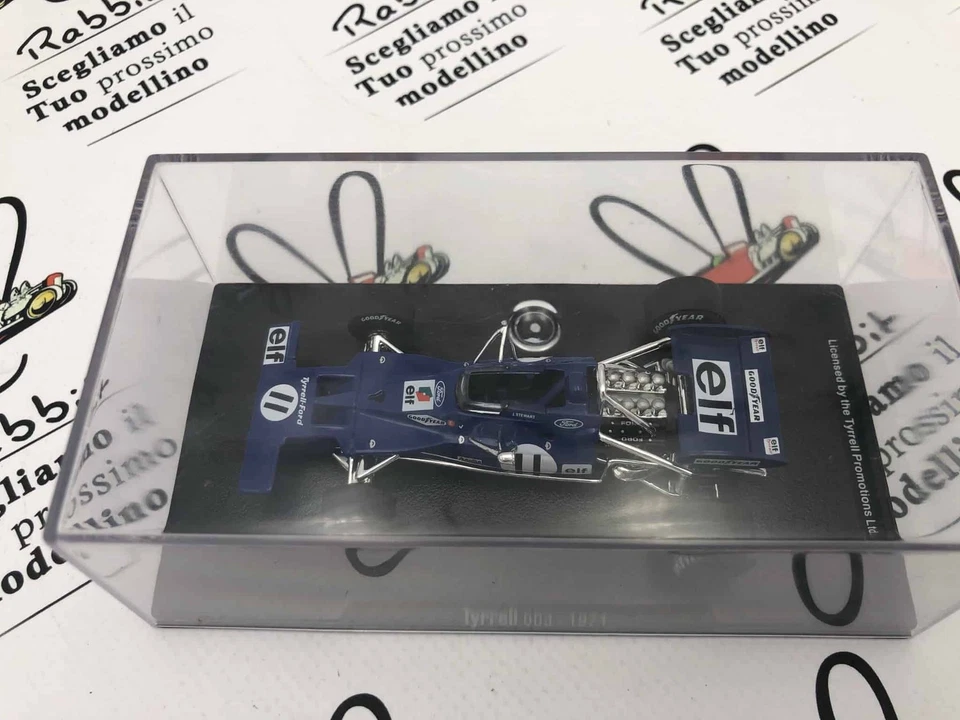 DIE CAST 1/43 " TYRRELL 003 - 1971 " FORMULA 1 RBA - Immagine 3 di 3