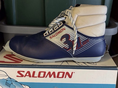 SALOMON SR301 Cross Country Ski Boots Size EU46 UK11 SNS - 第 1/7 張圖片