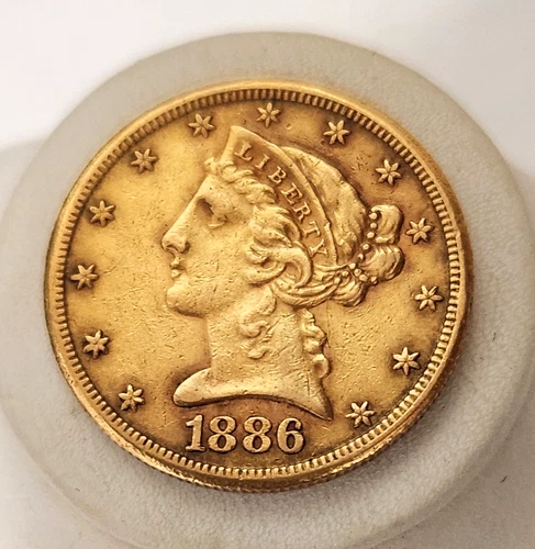 1886-P Gold Dollar — photo from the most recent tracked eBay sale