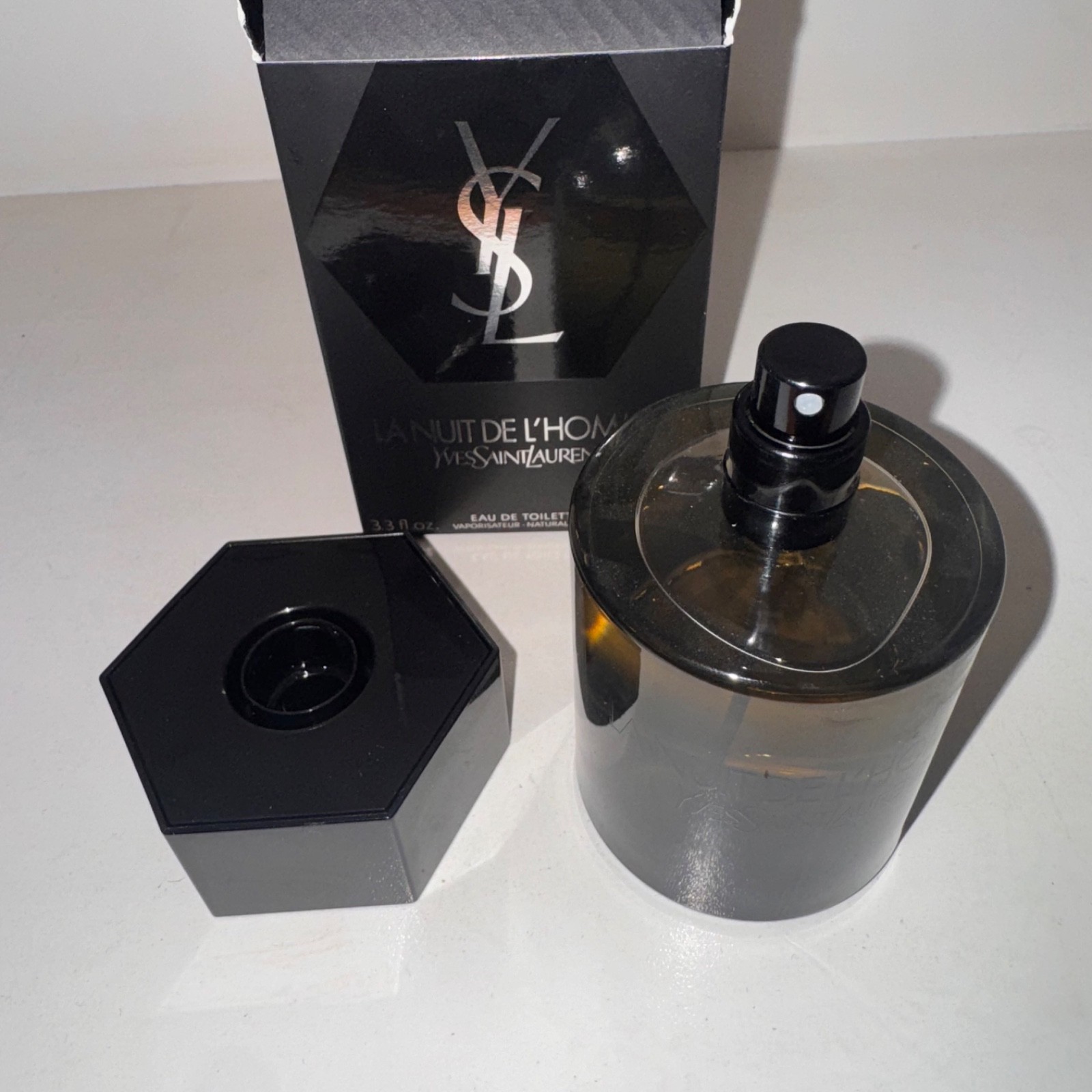 La Nuit De L'Homme by Yves Saint Laurent 3.3oz Men's Eau de Toilette 100 ml New