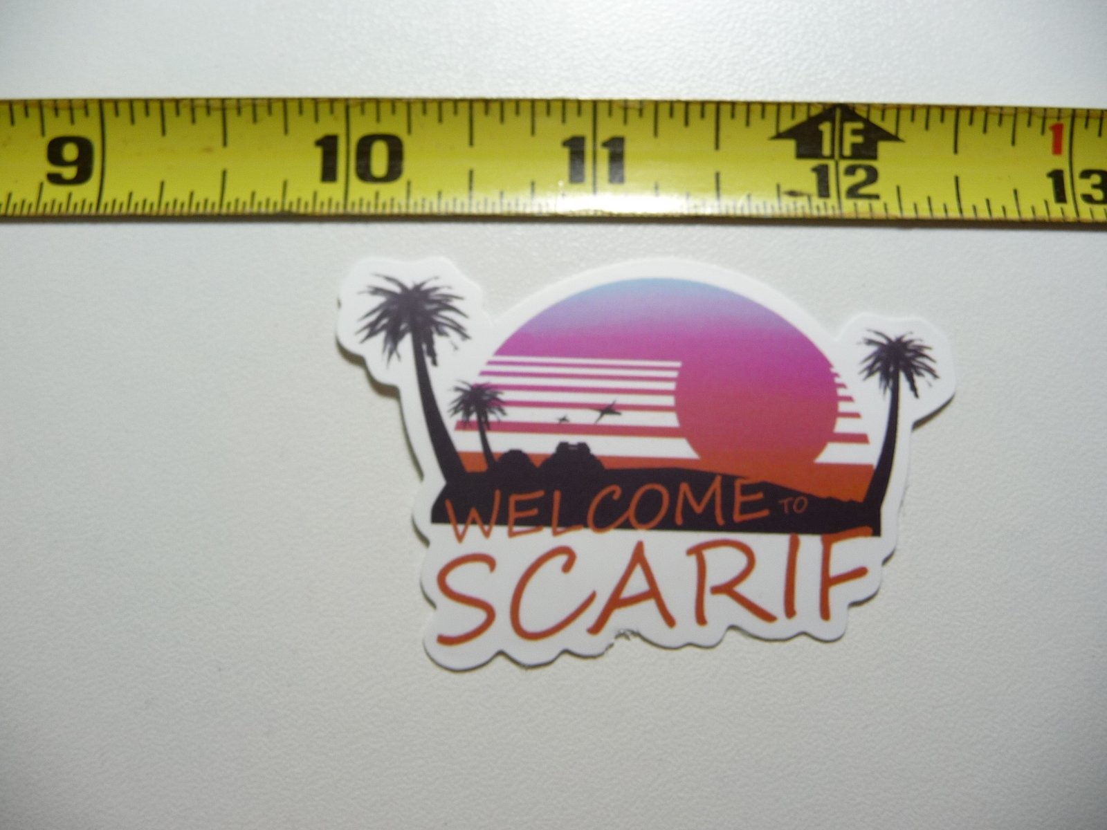 Hawaii Scarif Beach Vacation Trip Decal Sticker for Car or Home