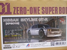 Unassembled / ABC 1/10 RC Skyline GT-R 1 box / Spare body Ken & Mary KPGC110 01