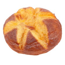 Artificial Loaf Bread for Simulated Decoration Imitation Crafts Round Pu Deco...