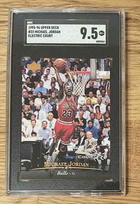 1995 Upper Deck Electric Court - Michael Jordan SGC 9.5