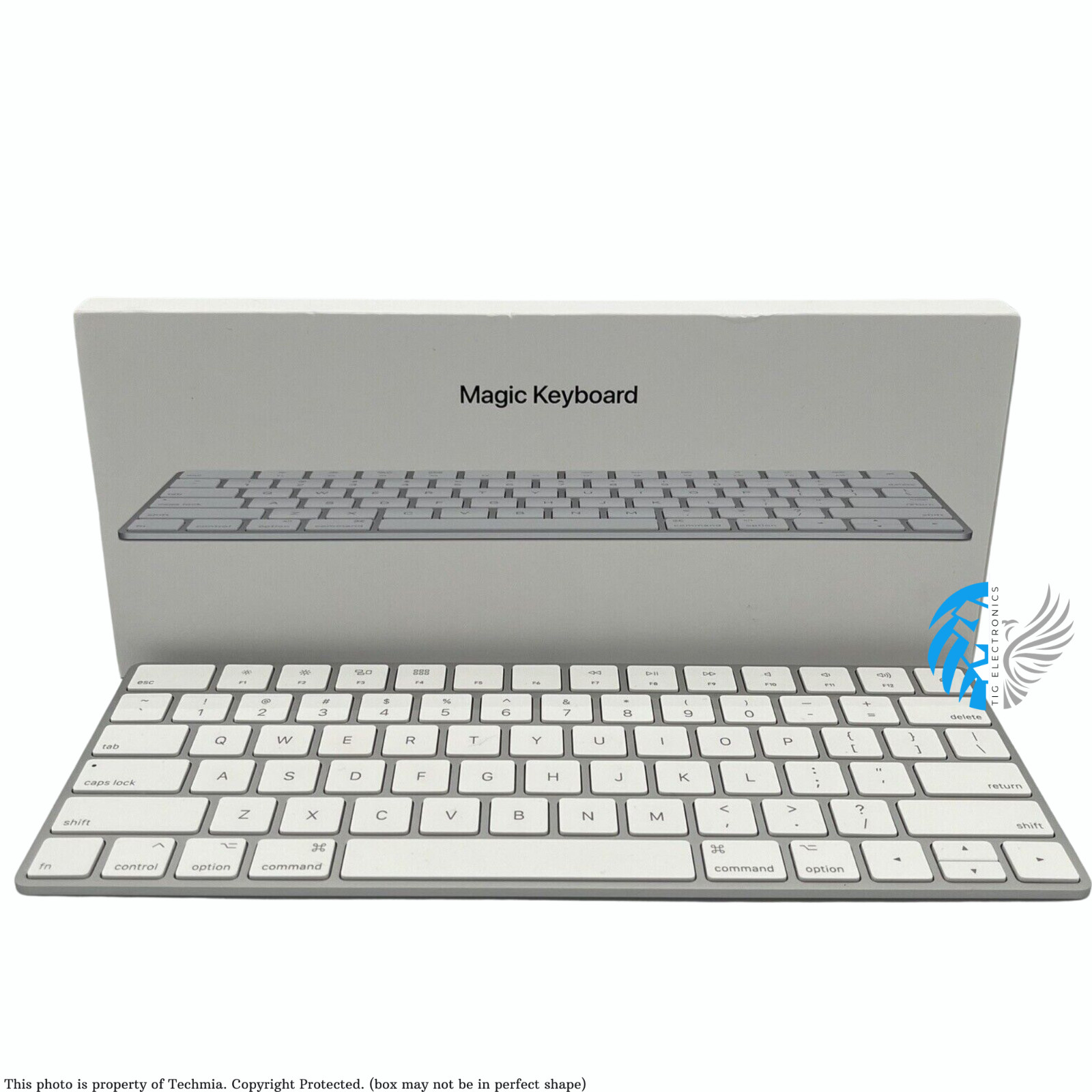 Apple Magic Keyboard Wireless Bluetooth Model A1644 - Silver