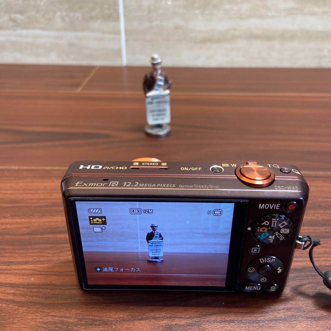 SONY Cyber−Shot DSC-WX5 ブラウン デジカメ 3052 SONY Cyber-Shot DSC-WX5 Brown Digital Camera 3052 From Japan