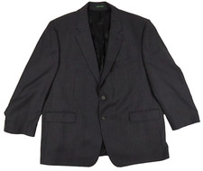 Lauren Ralph Lauren 100 New Wool 2 Button Blazer Sport Coat Jacket 50