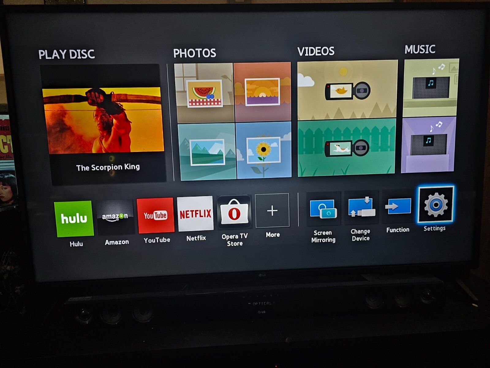 Samsung HT-J5500W Home Theater Receiver (3D Blu-ray DVD Player) - Tested/Working