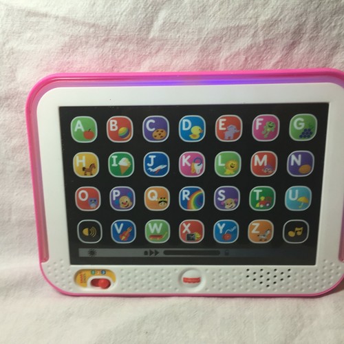 Fisher Price Kids Tablet, ABC Laugh and Learn Smart Stages Music,Talking 3M-36M - Picture 3 of 8